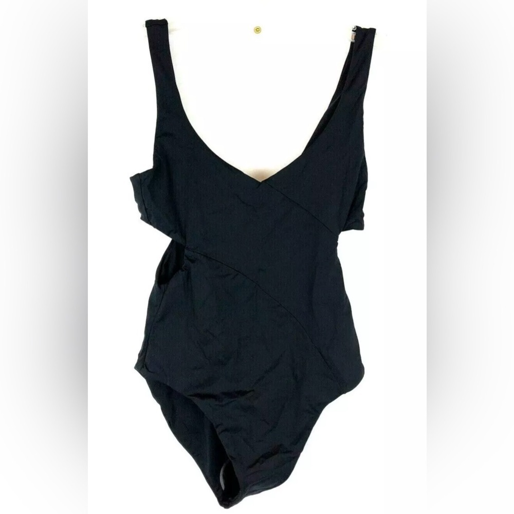 Volcom Women’s Standard Simply Seamless Black One Piece Swimsuit Size XS